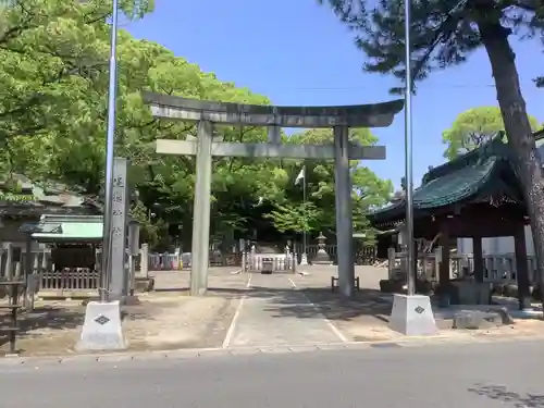 堤治神社の鳥居