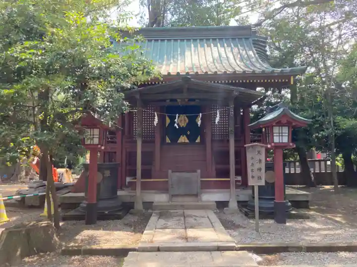 武蔵一宮氷川神社の末社・摂社