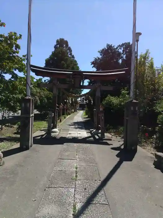 赤城久伊豆神社の鳥居