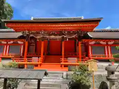 休ヶ岡八幡宮（薬師寺境内社）の本殿