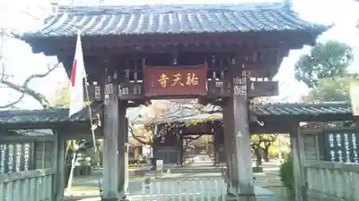 祐天寺の山門・神門
