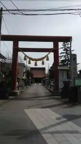 神明宮の鳥居