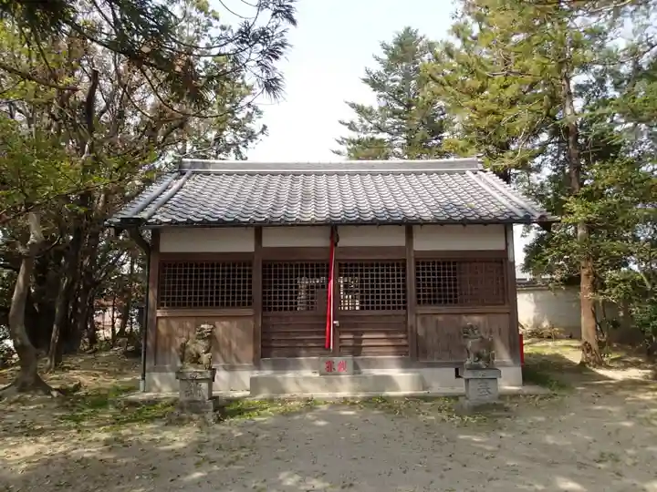 倭恩智神社の本殿・本堂
