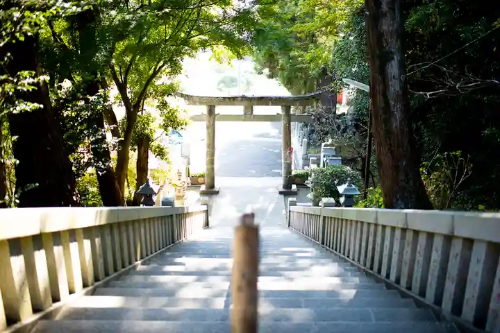 川勾神社の鳥居