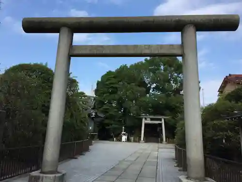 小村井 香取神社の鳥居