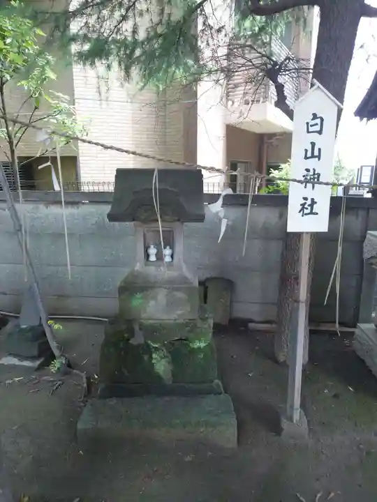 亀有香取神社の末社・摂社