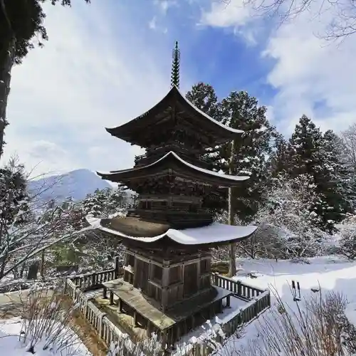 国宝 大法寺の塔