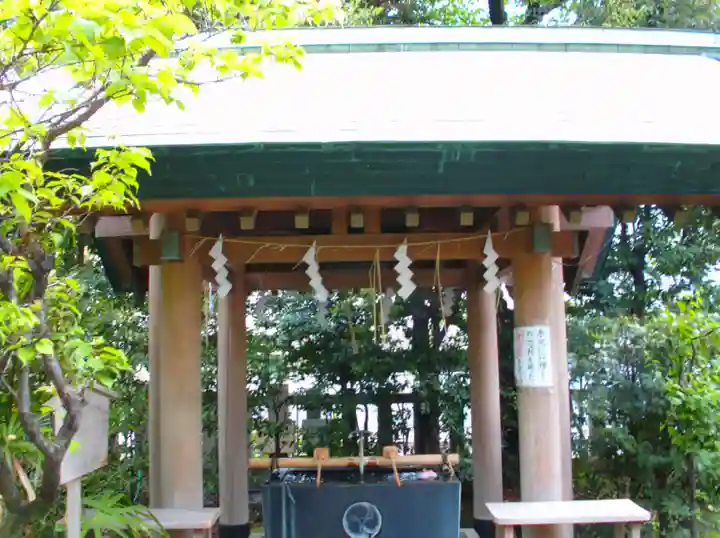 芝大神宮の手水舎