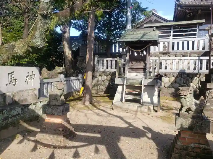 村國真墨田神社の末社・摂社