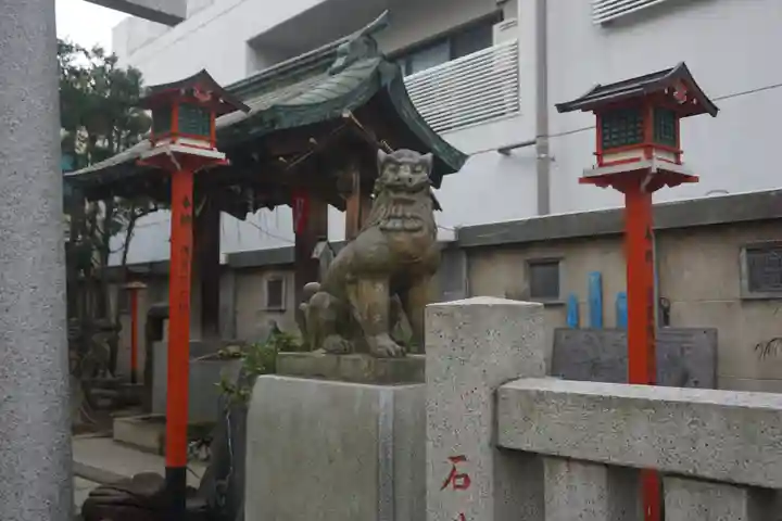 吉原神社の狛犬