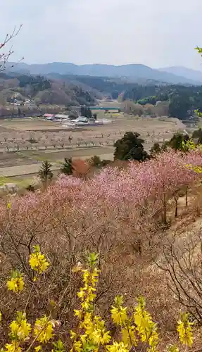 夏井諏訪神社の景色