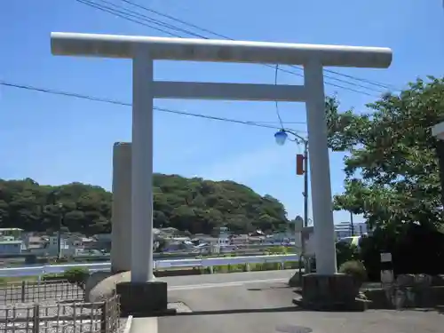 叶神社 (西叶神社)の鳥居