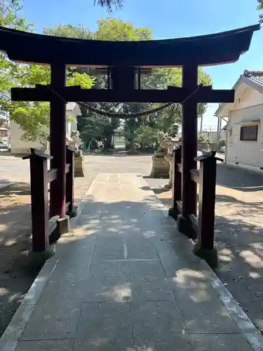 八幡神社の鳥居