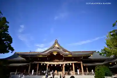 寒川神社の本殿・本堂