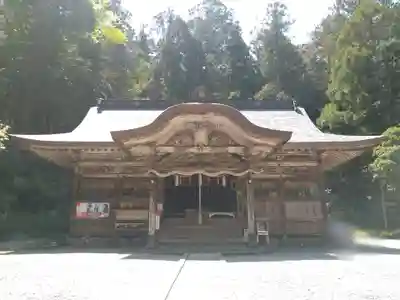上一宮大粟神社の本殿・本堂