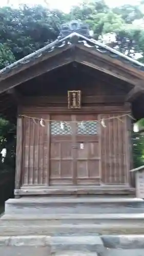 新発田諏訪神社の本殿