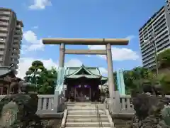 胡録神社の鳥居