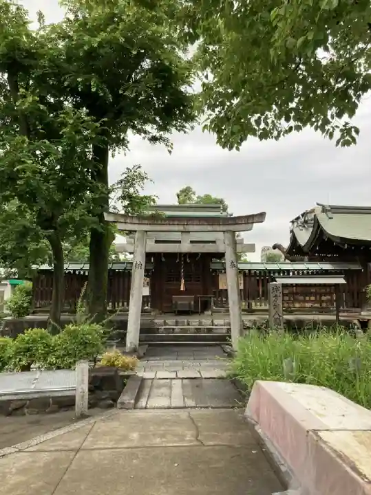 難波大社 生國魂神社の鳥居