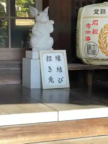 岡崎神社の狛犬