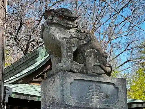 甲斐総社八幡神社の狛犬