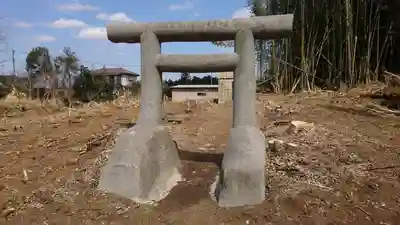 百里神社の鳥居