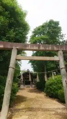 伊久波神社(下三宅)の鳥居