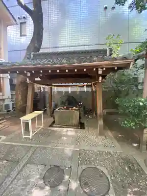 朝日神社の手水舎