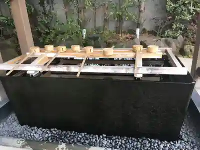 検見川神社の手水舎