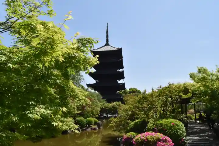 東寺(教王護国寺)の塔