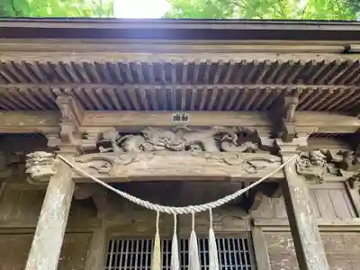 八幡神社の本殿・本堂
