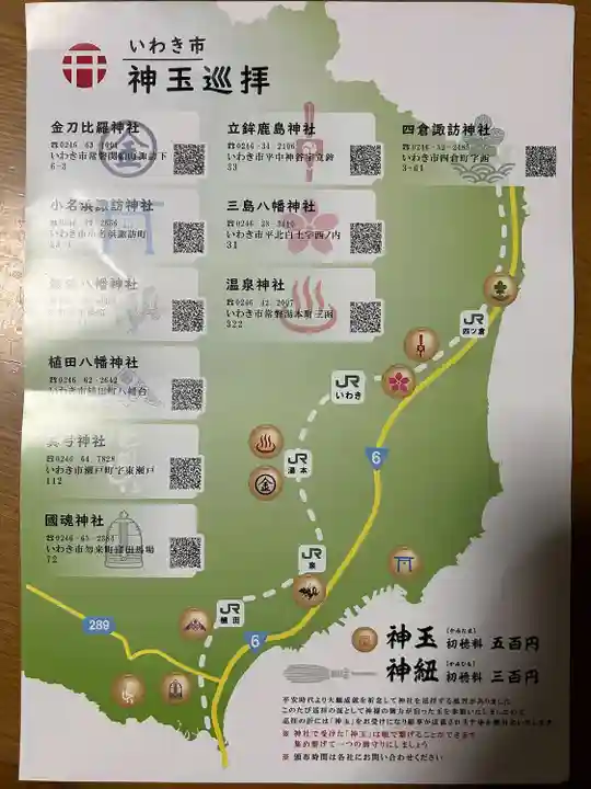 諏訪八幡神社の授与品その他