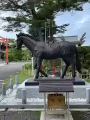 竹駒神社の狛犬