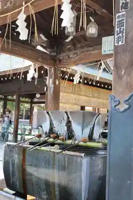 櫛田神社の手水舎