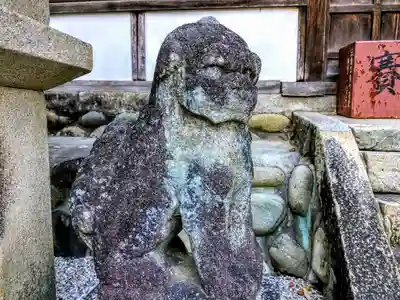 桶狭間神明社の狛犬