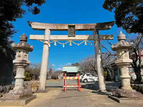 田中神社の鳥居