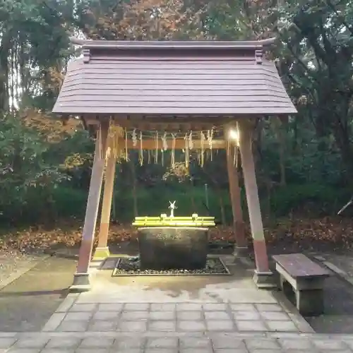 息栖神社の手水舎
