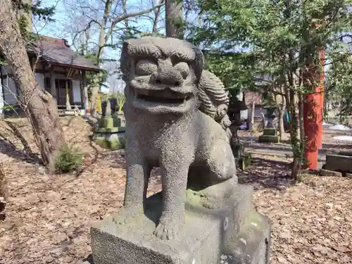 永山神社の狛犬