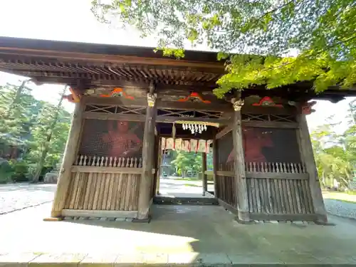 岩殿山安楽寺（吉見観音）の山門・神門
