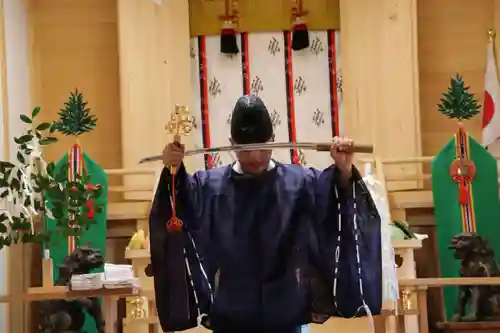 阿久津「田村神社」（郡山市阿久津町）旧社名：伊豆箱根三嶋三社の神楽