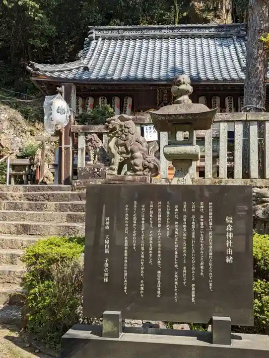 岐阜信長神社(橿森神社境内摂社)の歴史