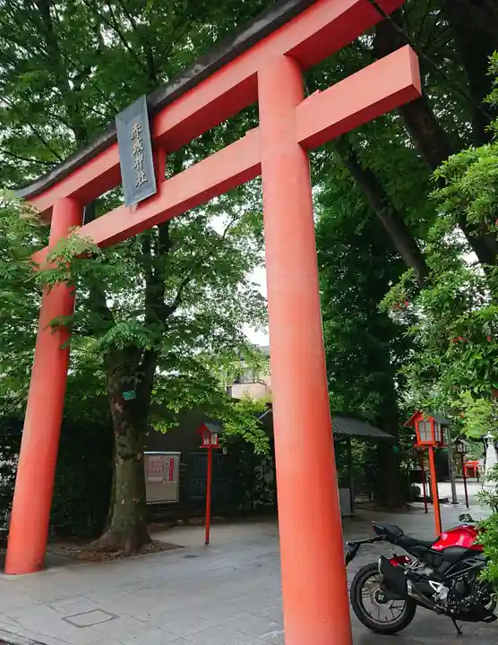 赤城神社の鳥居