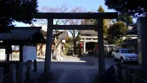 小菅神社の鳥居