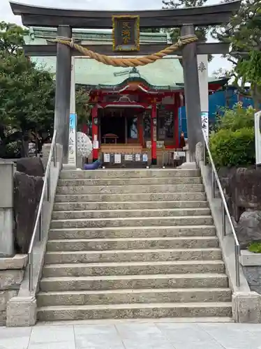 綱敷天満宮の鳥居