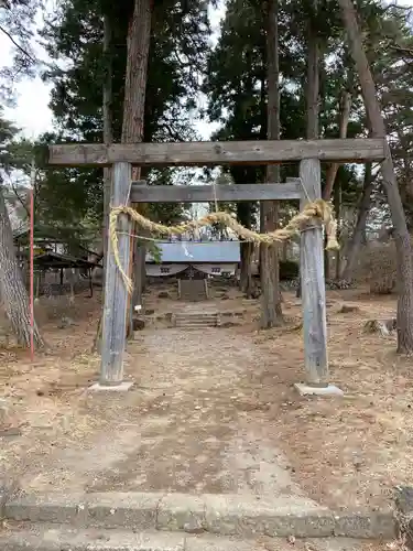 皇大神社(真田御屋敷跡)の鳥居