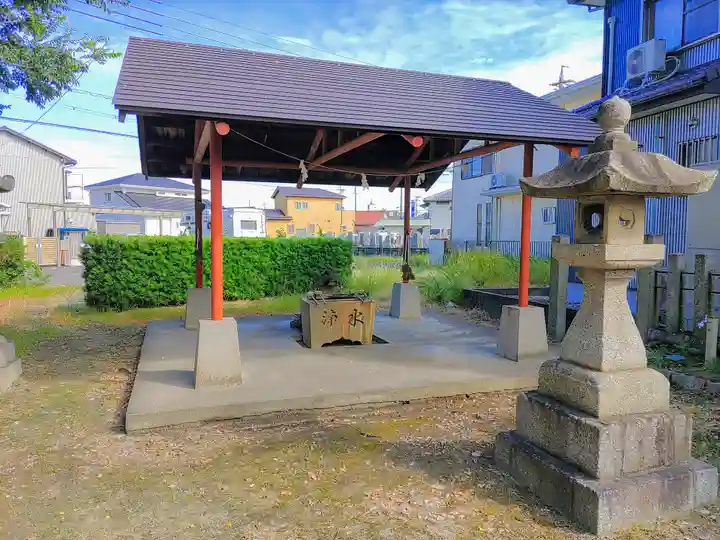 素戔嗚社(大神神社 境外社)の手水舎