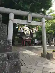 龍ケ崎八坂神社の鳥居