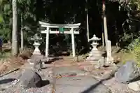 日吉神社 (マキノ町在原)の鳥居