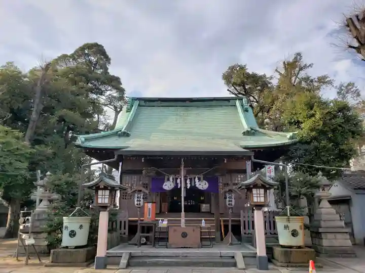 高円寺天祖神社の本殿・本堂