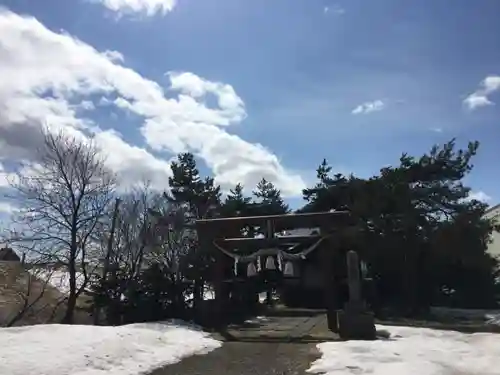 金刀比羅治水神社の鳥居