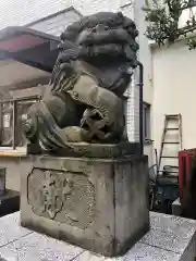 皆中稲荷神社の狛犬